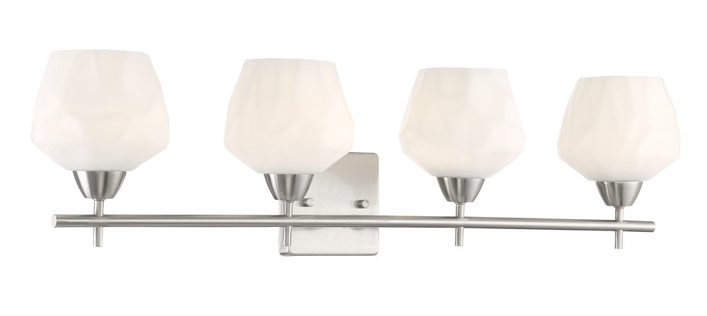 Camrin - 4 Light, Bath Fixture in Metal