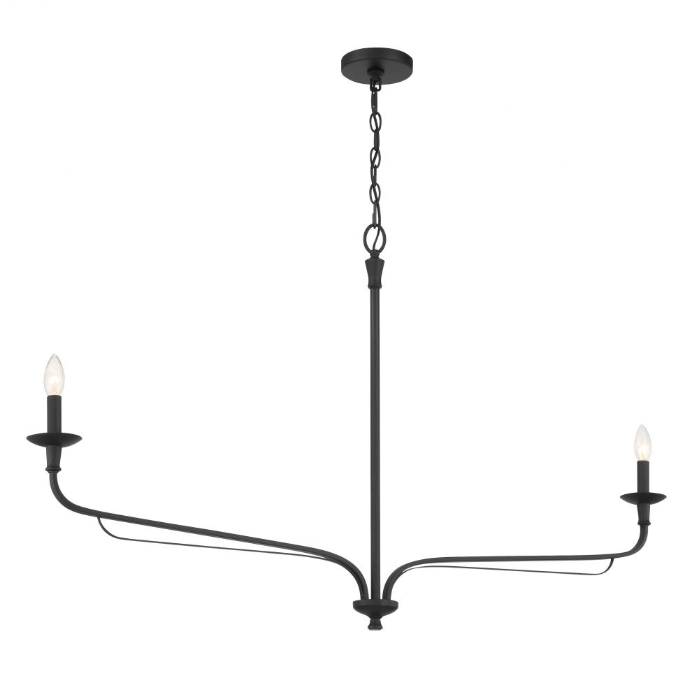 2 LIGHT CHANDELIER