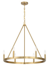 Minka-Lavery 1715-894 - 6 LIGHT CHANDELIER