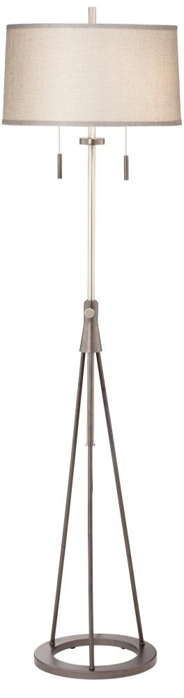 FL-Adjustable stool floor lamp