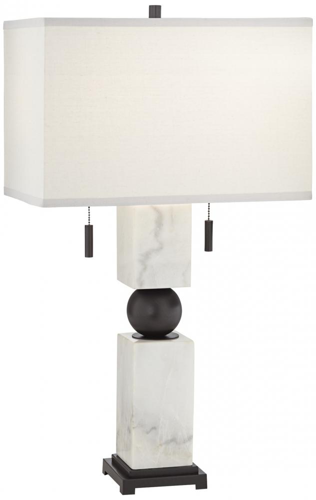 TL-30" ht Marble and metal