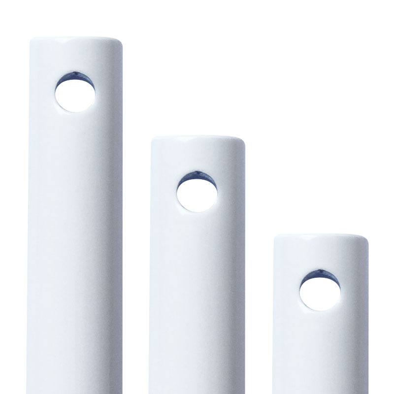 Down Rod; Gloss White Finish; 36"