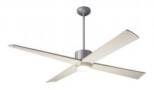 Modern Fan Co. NOU-GTMB-56-WW-271-WC - Nouveau DC Fan; Graphite Finish w/ Matte Black; 56" Whitewash Blades; 17W LED; Wall Control