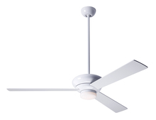 Modern Fan Co. ALT-GW-42-WH-271-002 - Altus Fan; Gloss White Finish; 42" White Blades; 17W LED; Fan Speed and Light Control (3-wire)