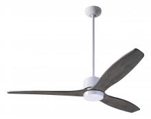 Modern Fan Co. ARB-GW-54-GY-NL-RC - Arbor DC Fan; Gloss White Finish; 54" Graywash Blades; No Light; Remote Control