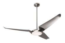 Modern Fan Co. IC3-BN-56-WH-570-RC - IC/Air (3 Blade ) Fan; Bright Nickel Finish; 56" White Blades; 20W LED; Remote Control