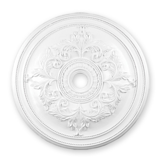 White Ceiling Medallion