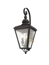 Livex Lighting 2033-07 - 3 Light Bronze Outdoor Wall Lantern