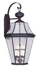 Livex Lighting 2366-07 - 4 Light Bronze Outdoor Wall Lantern