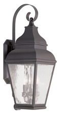 Livex Lighting 2605-07 - 3 Light Bronze Outdoor Wall Lantern