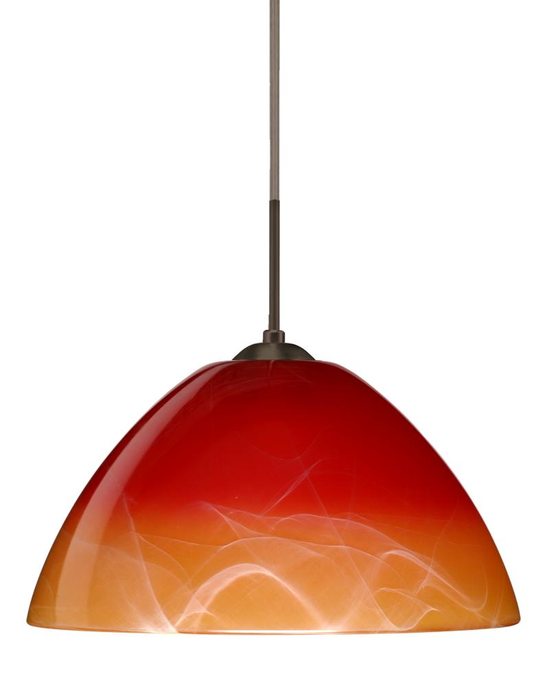 Besa Pendant Tessa Bronze Solare 1x75W Medium Base