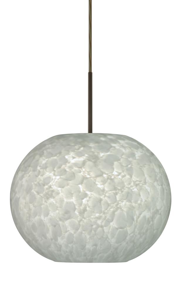 Besa Luna LED Pendant Carrera Bronze 1x9W LED