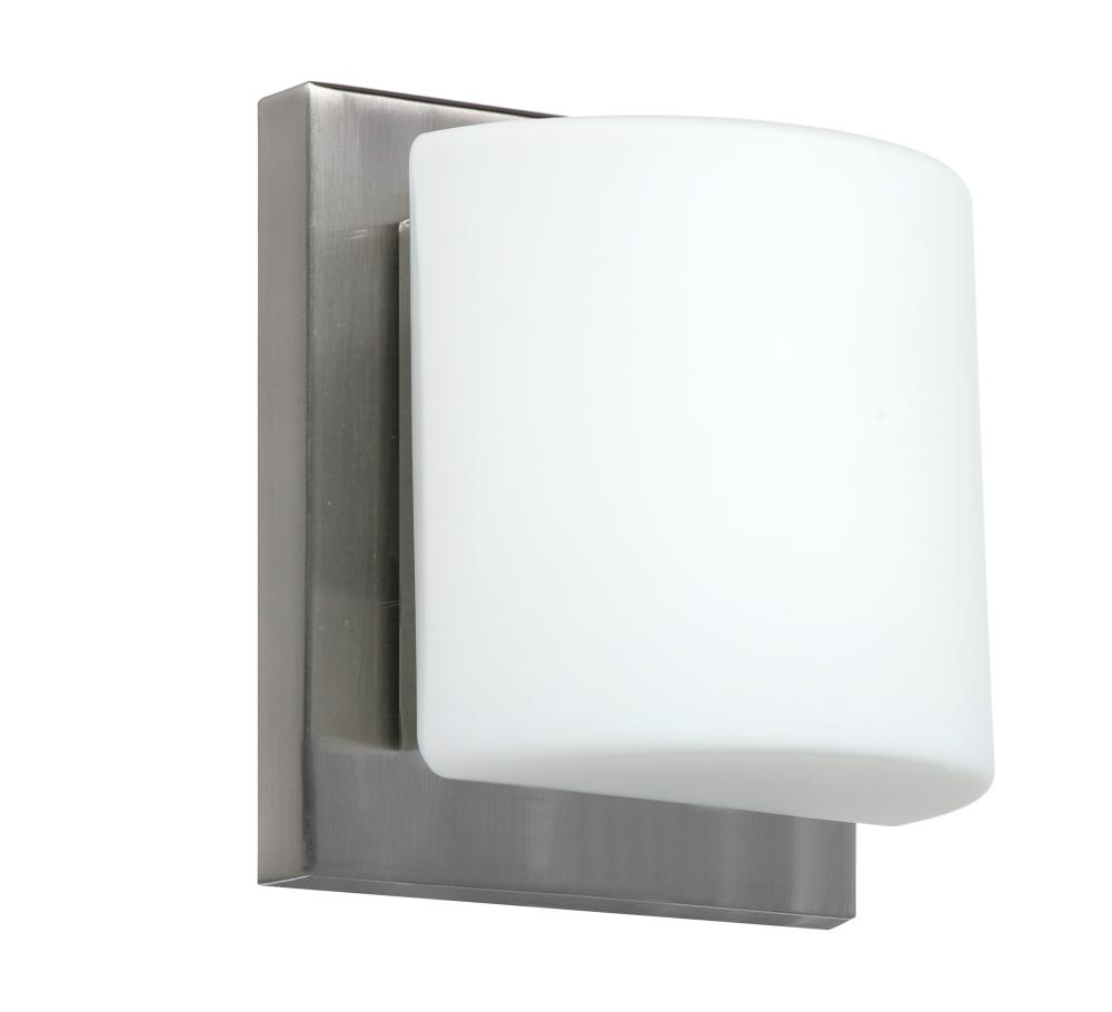 Besa Wall Paolo Satin Nickel Opal Matte 1x50W G9