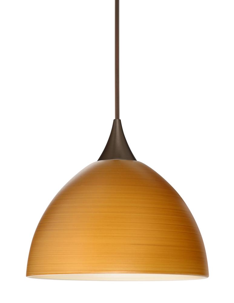 Besa Pendant Brella Bronze Oak 1x50W Halogen