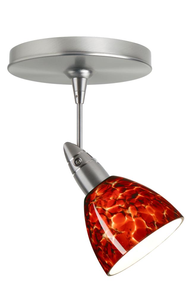 Besa Spotlight Divi Satin Nickel Garnet 1x50W MR16