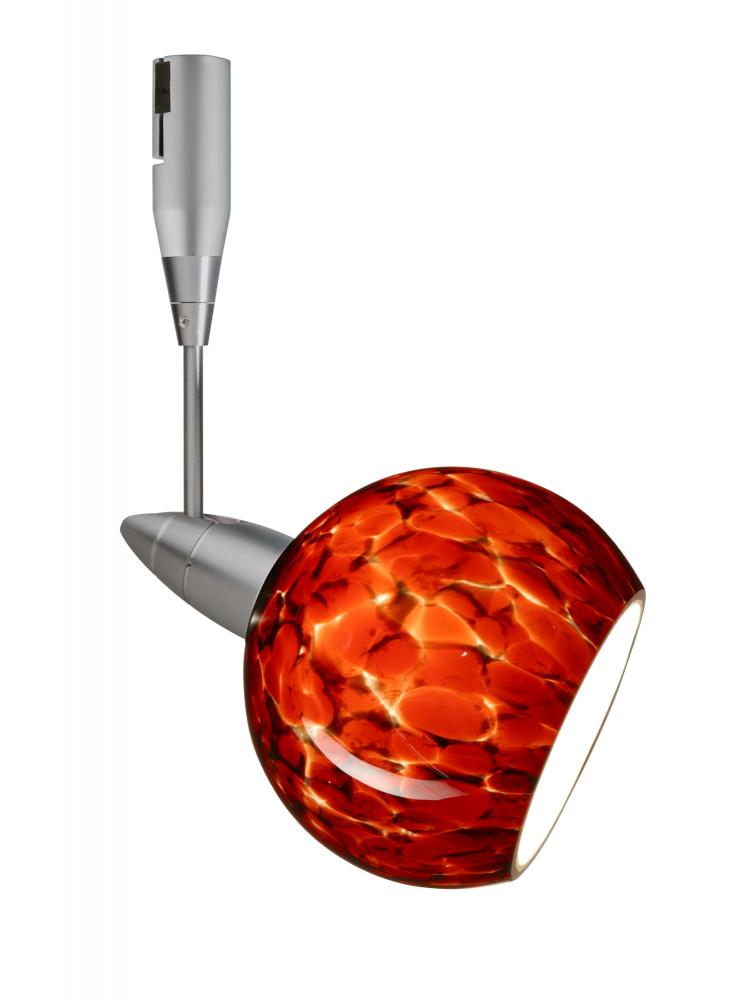 Besa Spotlight Palla 3 Satin Nickel Garnet 1x35W Halogen Mr11