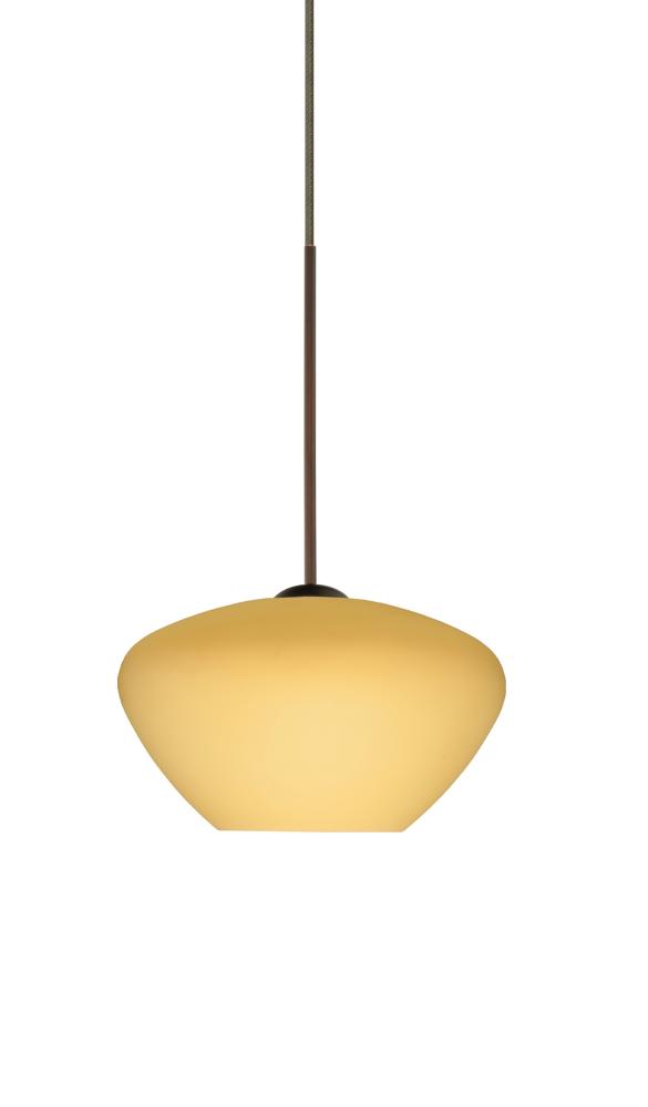 Besa Pendant For Multiport Canopy Peri Bronze Vanilla Matte 1x5W LED