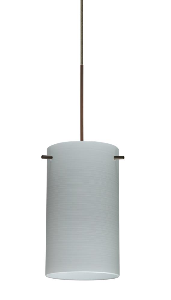 Besa Stilo 7 Pendant Bronze Chalk 1x50W Halogen