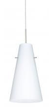 Besa Lighting 1JT-412407-SN - Besa Cierro Pendant Satin Nickel Opal Matte 1x100W Medium Base