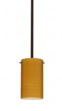 Besa Lighting 1TT-4404OK-BR - Besa Stem Stilo 7 Pendant Bronze Oak 1x50W Candelabra