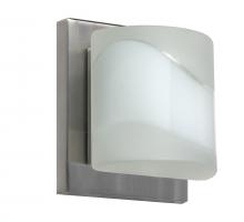 Besa Lighting 1WS-787399-LED-SN - Besa Wall Paolo Satin Nickel Opal Frost 1x50W G9