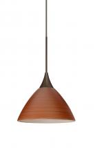 Besa Lighting 1XC-1743CH-BR - Besa Pendant Domi Bronze Cherry 1x50W Halogen