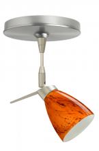 Besa Lighting 1SP-5044HB-SN - Besa Spotlight Andi Satin Nickel Habanero 1x35W Halogen Mr11