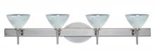 Besa Lighting 4SW-174352-CR - Besa Wall Domi Chrome Marble 4x40W G9