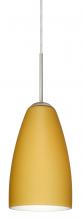 Besa Lighting J-1511VM-LED-SN - Besa Riva 9 LED Pendant J Vanilla Matte Satin Nickel 1x9W LED