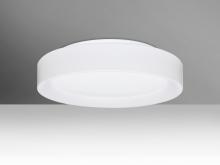 Besa Lighting PELLA1307C-LED - Besa Pella 13 Ceiling, Opal Matte, 1x16W LED