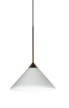 Besa Lighting X-282453-BR - Besa Pendant For Multiport Canopy Kona Bronze White Starpoint 1x50W Halogen