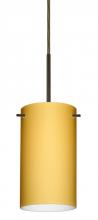 Besa Lighting 1BT-4404VM-LED-BR - Besa Stilo 7 LED Pendant Vanilla Matte Bronze 1x9W LED