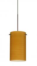 Besa Lighting 1XT-4404OK-BR - Besa Stilo 7 Pendant Bronze Oak 1x50W Halogen