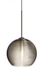 Besa Lighting 1XP-461502-BR - Besa Pendant Kristall 6 Bronze Smoke 1x35W Halogen