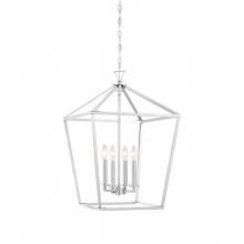 Savoy House 3-421-4-109 - Townsend 4-Light Pendant in Polished Nickel