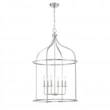 Savoy House 3-7388-6-SN - Brookstone 6-Light Pendant in Satin Nickel