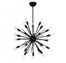 Savoy House 7-6099-24-89 - Galea 24-Light Chandelier in  Matte Black