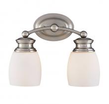 Savoy House 8-9127-2-SN - Elise 2-Light Bathroom Vanity Light in Satin Nickel