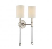 Savoy House 9-103-2-SN - Fremont 2-Light Wall Sconce in Satin Nickel