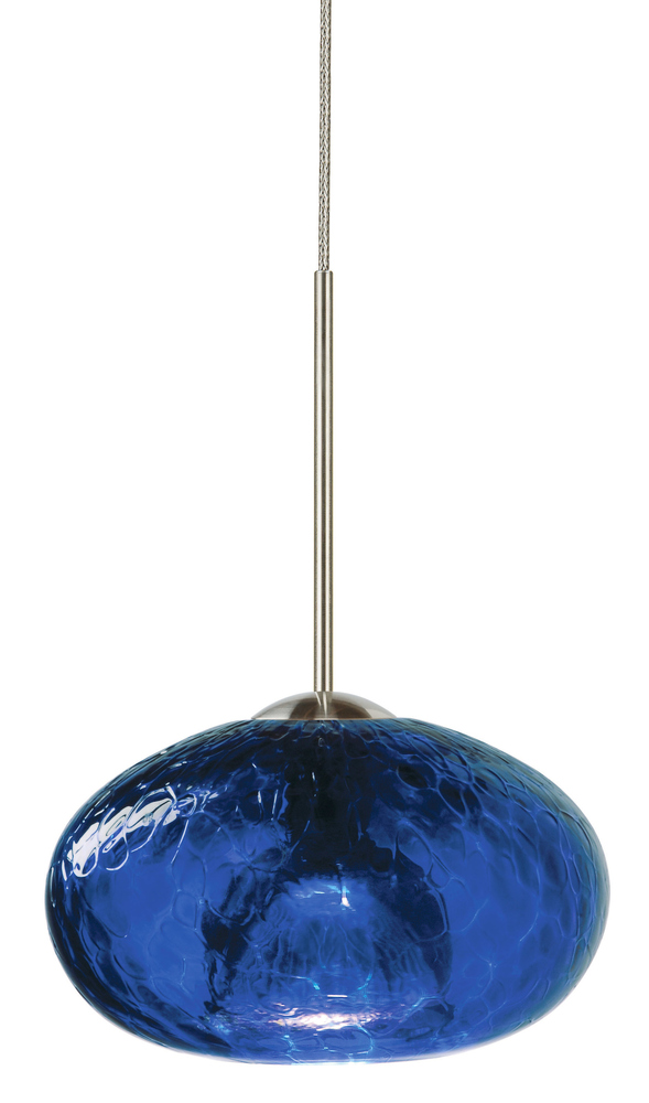 Pendant Rocker Blue Satin Nickel MR16 Hal 35W 1600lm Monopoint