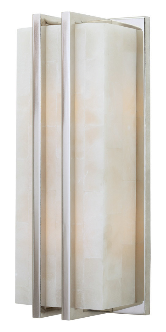 Wall Sconce Vida Marble Mosaic Satin Nickel G9 2x20W 120V