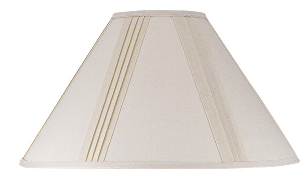 Side Pleated Linen Shade 6 X 19 X12