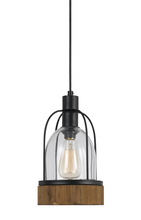 CAL Lighting FX-3584-1P - 60W Beacon Glass Pendant(Edison Bulbs Not included)