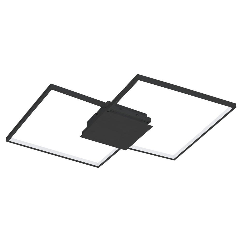 24W LED Ceiling / Wall Light With Matte Black Finish