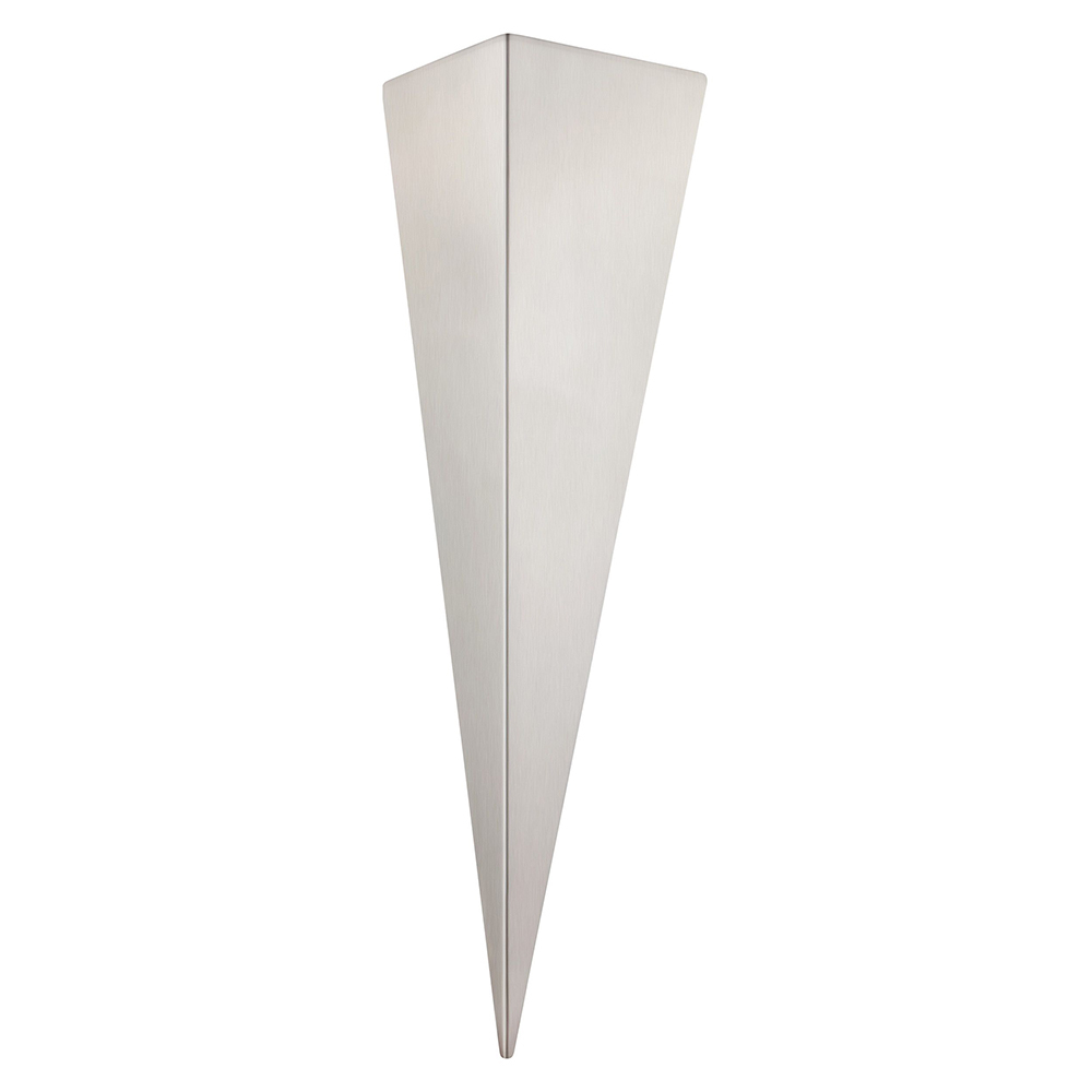 Trigo 3 - Stainless Steel Wall Sconce Silver Finish