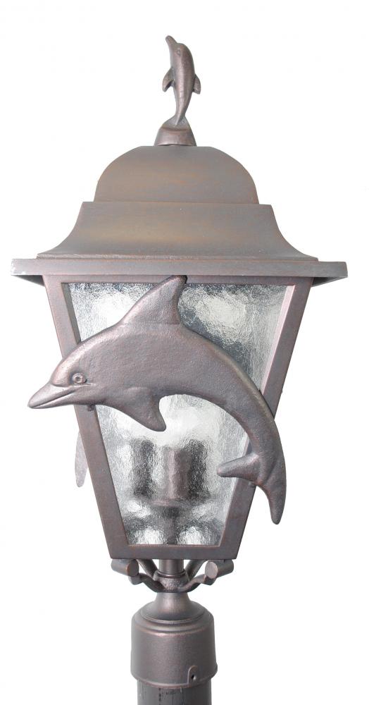 Americana Collection Dolphin Series Model DL1790 Large Outdoor Wall Lantern