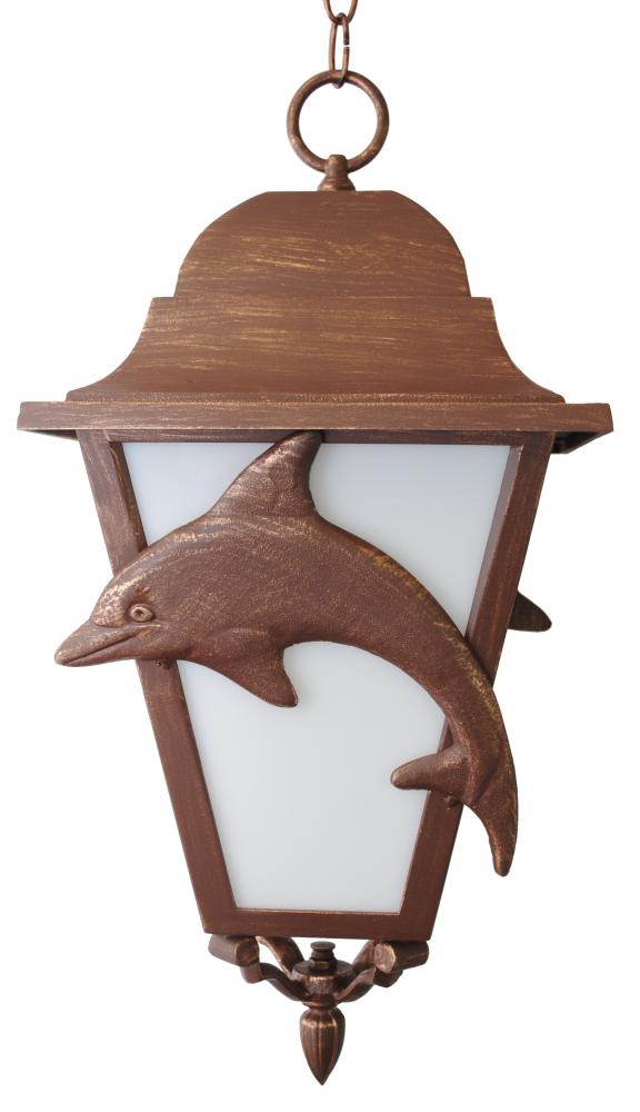 Americana Collection Dolphin Series Model DL1791 Large Outdoor Wall Lantern