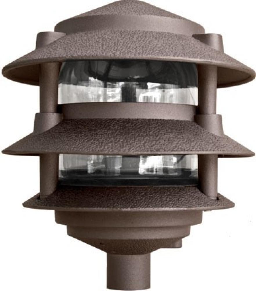 PAGODA FIX 3  TIER 6" TOP 1/2" BASE INCAND 120V