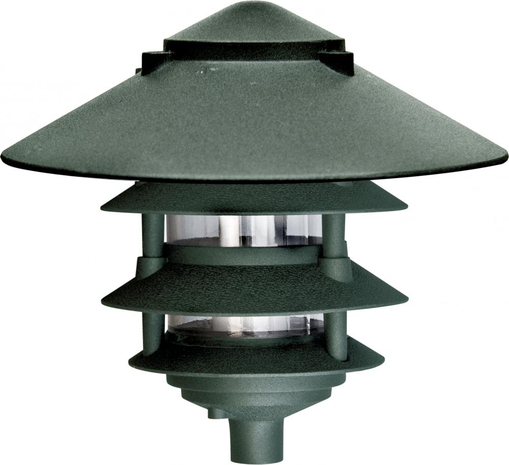 PAGODA FIX 4 TIER 10"TOP 1/2"BASE 6W FILAMENT LED 120V