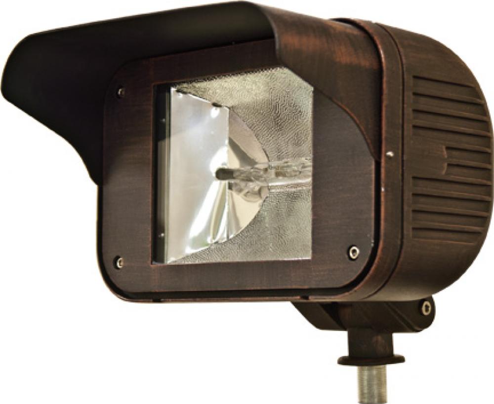 HOODED SIGN FLOOD FIX 70W HPS MED 120V